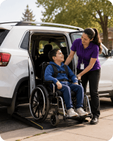 Are Specialized Vehicles Provided?