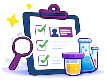 Background Check, Drug Test & TB Test.